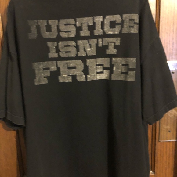 Authentic WWE The Shield Justice Isn’t Free Tee - Picture 3 of 4